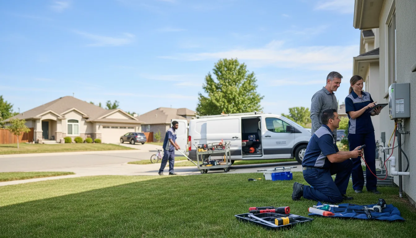 Tankless water heater service in Valles Mines, MO